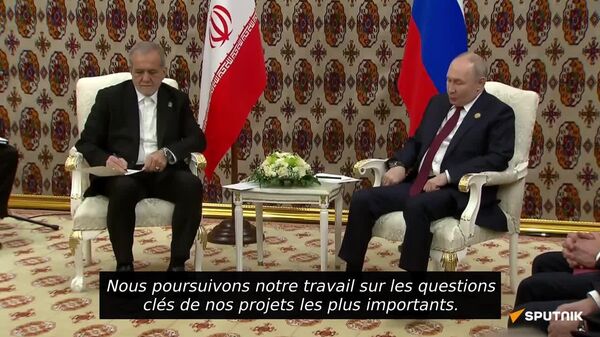 La Russie et l'Iran coopèrent dans divers domaines, notamment la centrale nucléaire de Bouchehr et le développement des infrastructures, y compris le corridor Nord-Sud – Poutine - Sputnik Afrique