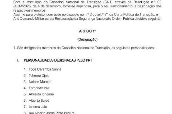 Guinée-Bissau: un Conseil National de Transition mis en place Guinée-Bissau: un Conseil National de Transition mis en place - Sputnik Afrique