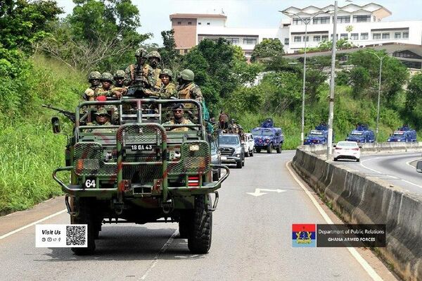 Ghana Armed, Security Forces & Other Services Conduct Joint 'Show of Force' Exercise Ghana Armed, Security Forces & Other Services Conduct Joint 'Show of Force' Exercise - Sputnik Africa