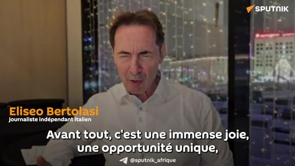 Un journaliste indépendant italien décoré par Poutine exprime son immense joie Un journaliste indépendant italien décoré par Poutine exprime son immense joie - Sputnik Afrique