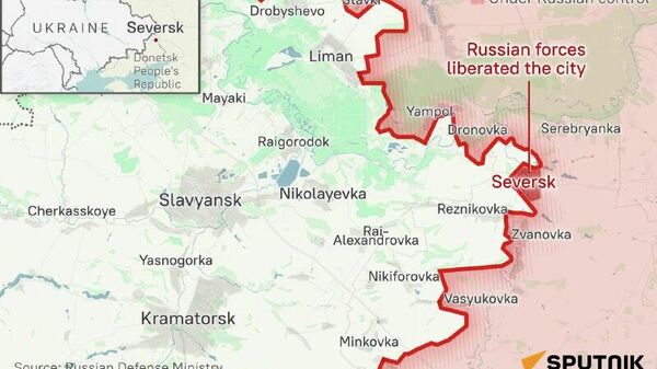 Seversk Capture Marks Shift from Precision Operations to Large-Scale Assaults, Opening Route to Donbass’s Major Cities: Expert - Sputnik Africa