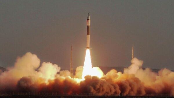 La fusée chinoise Kuaizhou-1A lance deux nouveaux satellites dans l'espace - Sputnik Afrique