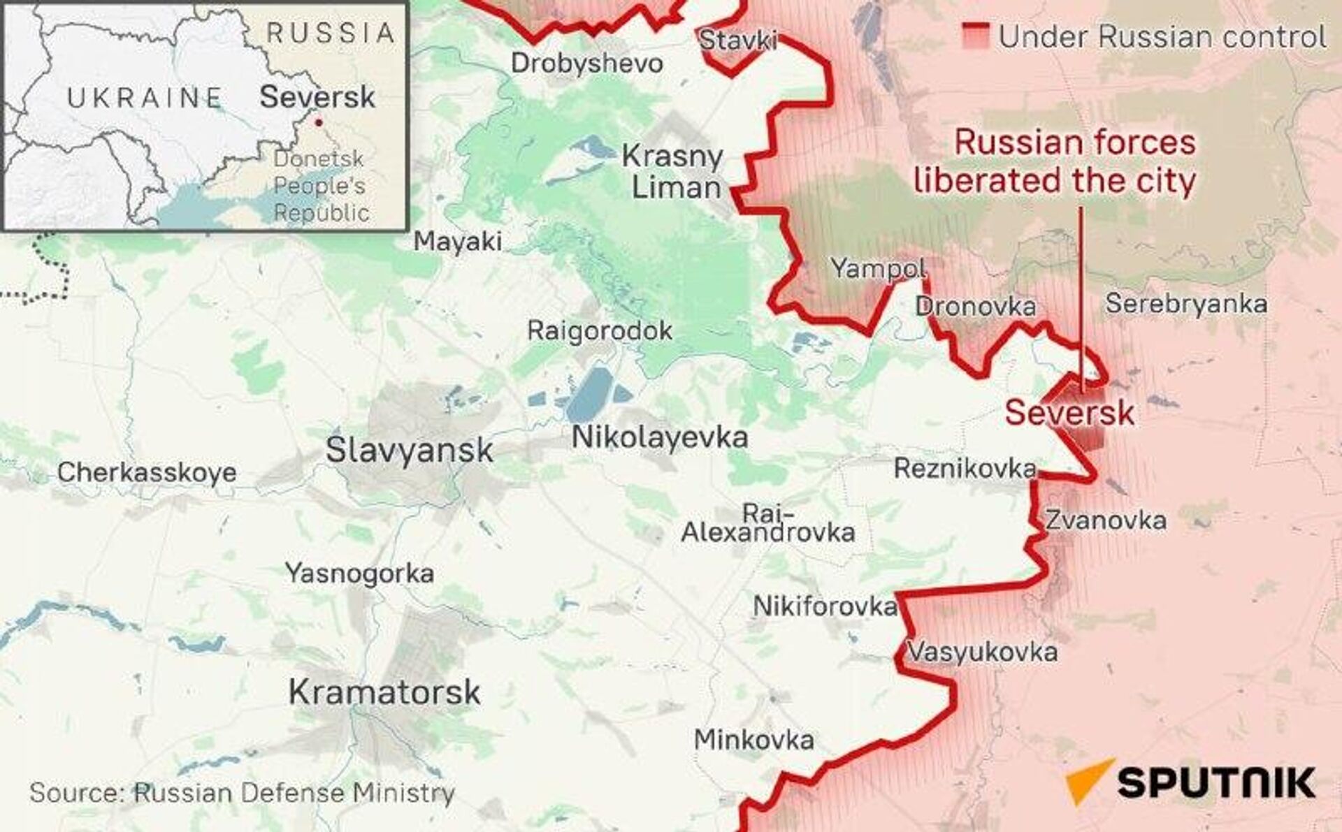 🪖 Cracking of Seversk fortress is ‘catastrophe’ for Ukraine’s military - expert - Sputnik Africa, 1920, 13.12.2025