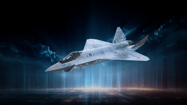 Chasseur russe de 5e génération Su-75 Checkmate - Sputnik Afrique