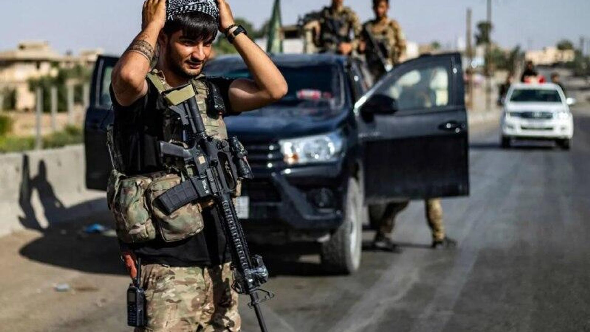 Menace terroriste en Syrie: certains ne souhaitent pas que le pays se rétablisse complètement, alerte un politologue syrien Menace terroriste en Syrie: certains ne souhaitent pas que le pays se rétablisse complètement, alerte un politologue syrien - Sputnik Afrique, 1920, 15.12.2025