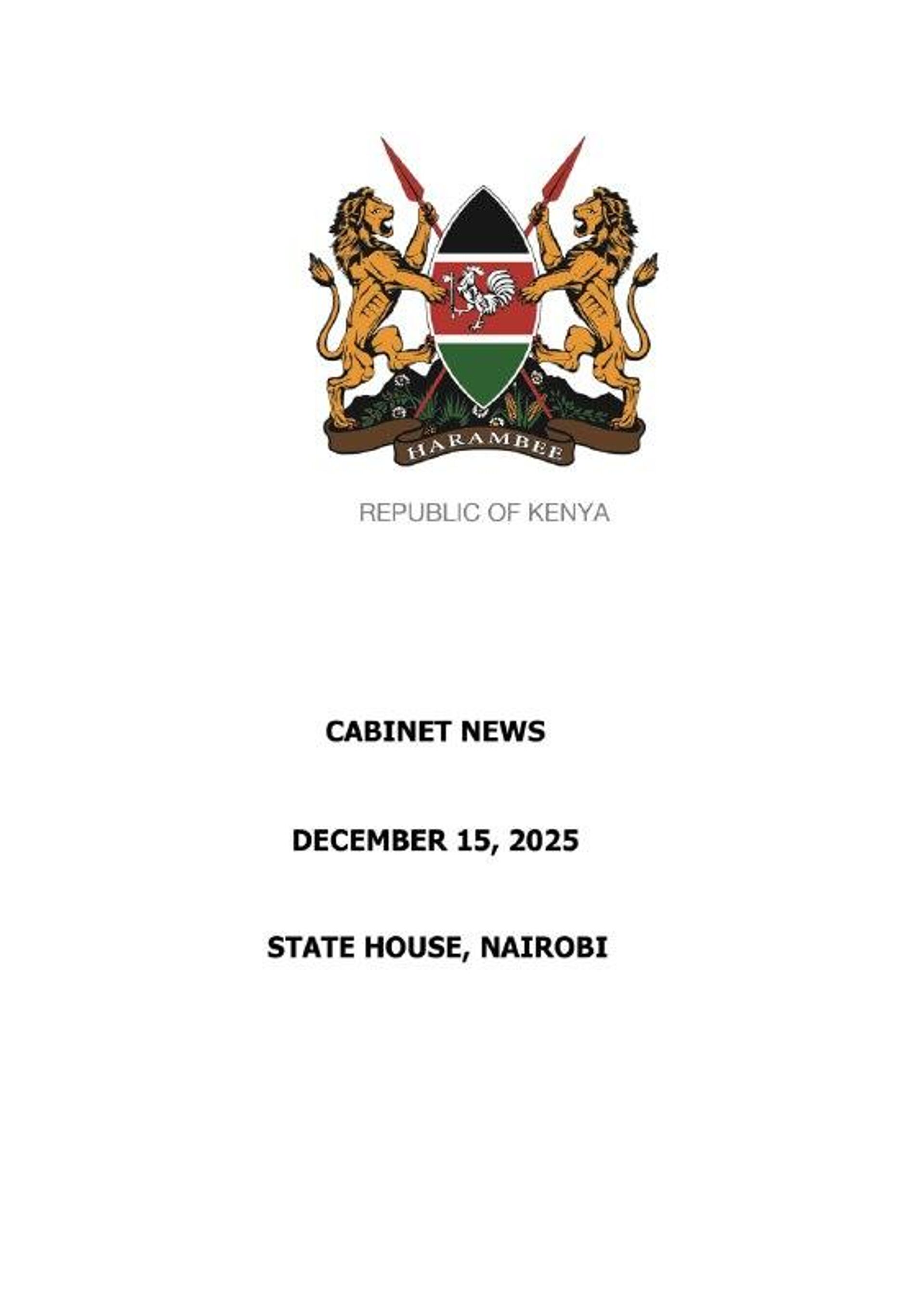 Kenya Launches $38 - Sputnik Africa, 1920, 15.12.2025