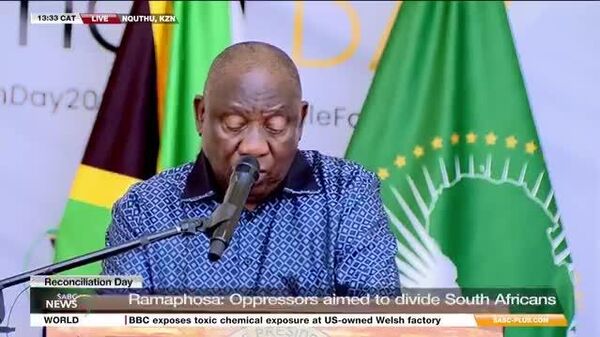 Reconciliation Day: National Healing Not One-Time Event but Ongoing Commitment, Says SA President - Sputnik Africa