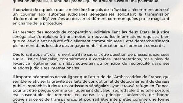 Le Sénégal reproche à l'ambassadrice de France un jugement de valeur regrettable - Sputnik Afrique