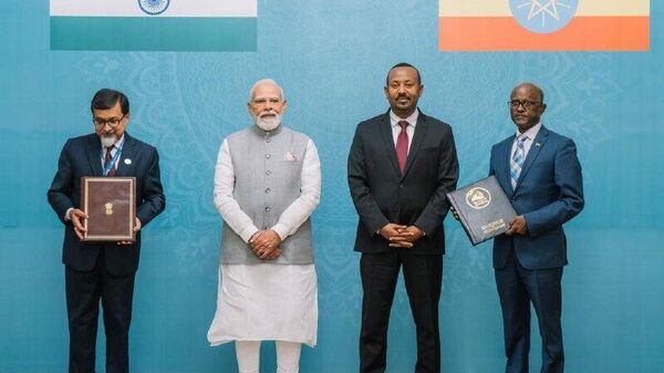 Ethiopia & India Sign Several Agreements Signed During Modi's Historic Visit, Abiy Ahmed Reveals - Sputnik Africa