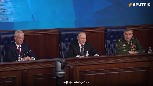 'European piglets' wanted to profit from the collapse of our country: Putin - Sputnik Africa