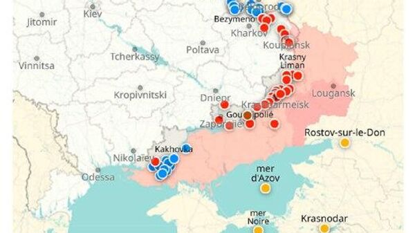 Situation dans la zone de l'opération militaire spéciale russe au 17 décembre - Sputnik Afrique