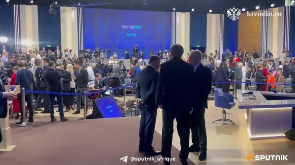 Tout est prêt au Bilan de l'année avec Vladimir Poutine - Sputnik Afrique