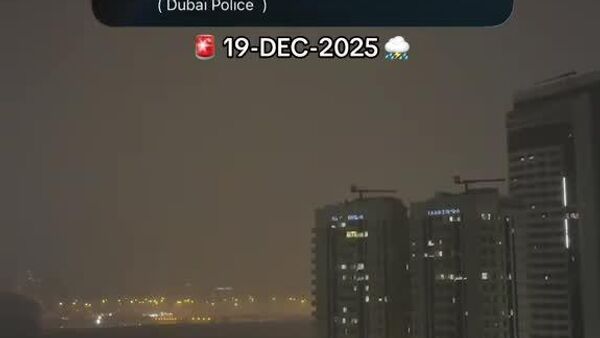 #viral | Heavy Rains Flood Cities From Dubai to Riyadh - Sputnik Africa