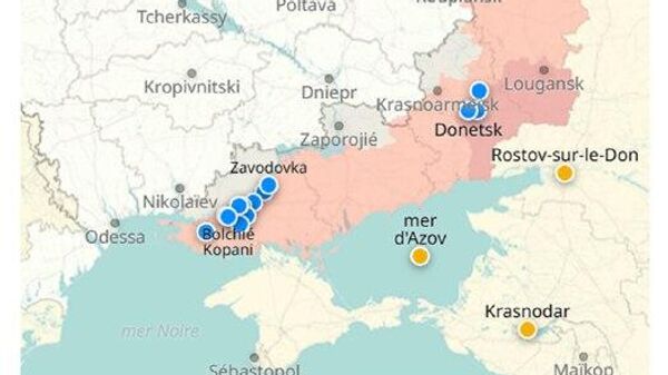 Situation dans la zone de l'opération militaire spéciale russe au 19 décembre - Sputnik Afrique