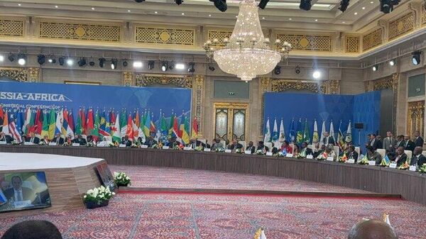 Les pays africains ont un énorme potentiel et jouent un rôle croissant dans la politique mondiale, selon le Président russe - Sputnik Afrique