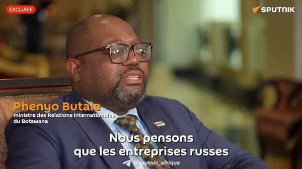Le Botswana veut attirer les investissements russes pour moderniser son économie, selon un ministre - Sputnik Afrique
