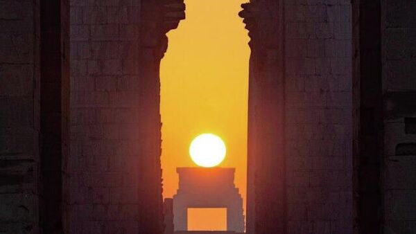 #viral | Morning of Divine Beauty: Sun Aligns With Karnak Temple in Ancient Luxor, Egypt - Sputnik Africa