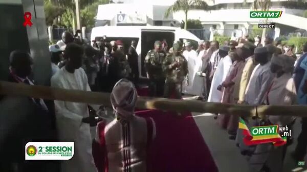 Goïta, Tiani, Traoré Inaugurate AES Investment Bank in Bamako - Sputnik Africa