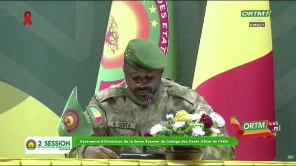 'AES Stands Firm and Will Continue to Stand Firm in Face of Adversity': President Goïta - Sputnik Africa