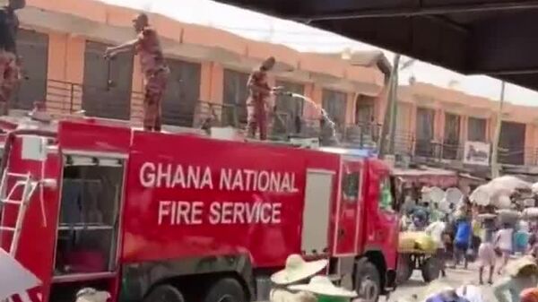 #viral | Mass Respiratory Emergency Sparks Panic at Accra’s Cocoa Marketing Board - Sputnik Africa