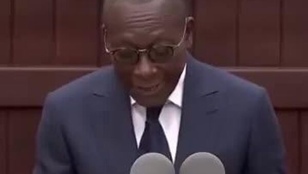 ▶ Des forces étrangères impliquées dans la tentative de coup d'État au Bénin - le Président Talon - Sputnik Afrique
