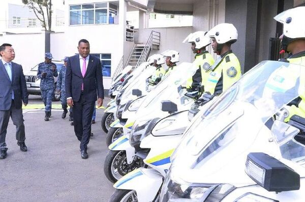 Ethiopian Federal Police Receives Modern Motorcycles From China's Ministry of Public Security - Sputnik Africa