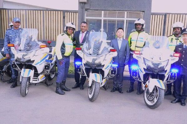 Ethiopian Federal Police Receives Modern Motorcycles From China's Ministry of Public Security - Sputnik Africa