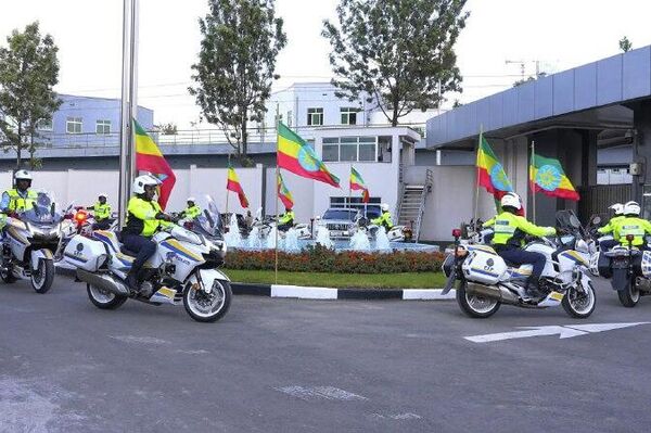 Ethiopian Federal Police Receives Modern Motorcycles From China's Ministry of Public Security - Sputnik Africa