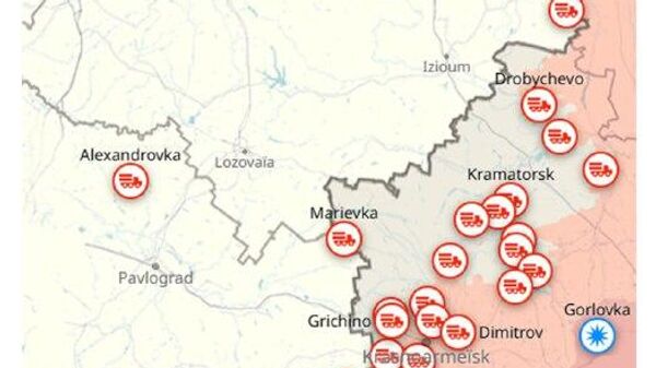 Situation dans la zone de l'opération militaire spéciale russe au 24 décembre Situation dans la zone de l'opération militaire spéciale russe au 24 décembre - Sputnik Afrique