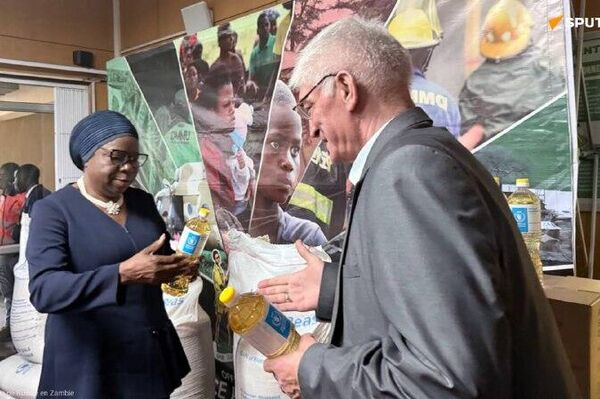 Retour en images sur la remise d'aide humanitaire russe au Mozambique et à la Zambie - Sputnik Afrique