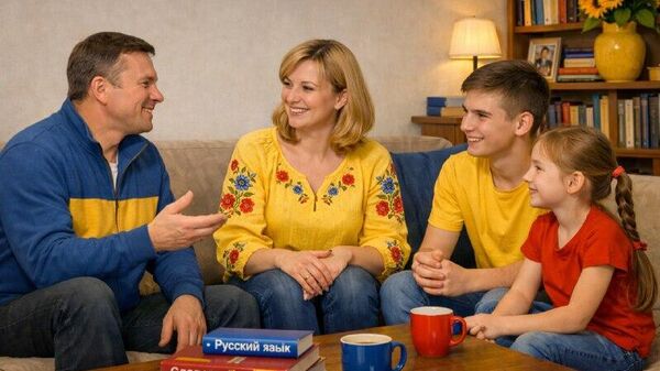 Près de la moitié des Ukrainiens parlent russe à la maison, selon un sondage - Sputnik Afrique