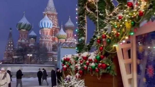 L'esprit de Noël au cœur de Moscou - Sputnik Afrique