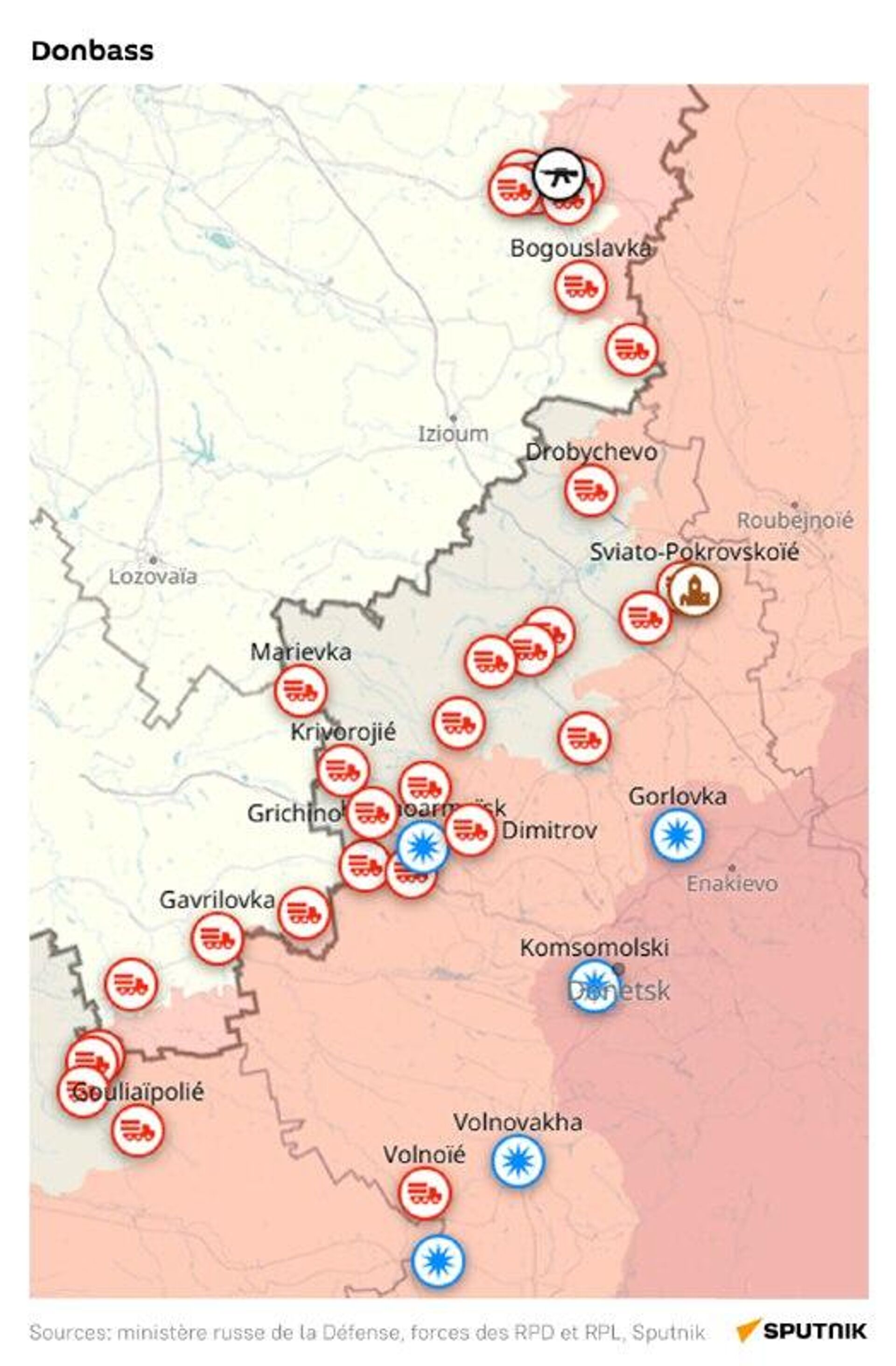 Situation dans la zone de l'opération militaire spéciale russe au 25 décembre - Sputnik Afrique, 1920, 25.12.2025