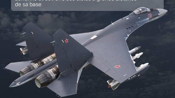 Le chasseur russe Su-35S - Sputnik Afrique
