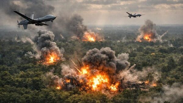 US Air Strikes Hit ISIS*-Linked Camps in Nigeria: Nigerian Gov't - Sputnik Africa