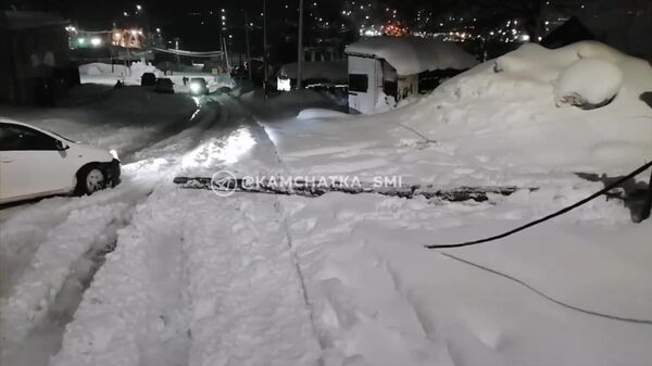 #viral | Snowed In: Russia's Kamchatka Buried Under Back-to-Back Blizzards - Sputnik Africa