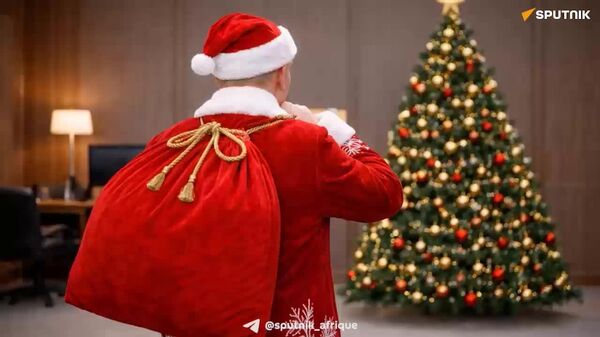 Ça, c’est un véritable moment HO-HO-HO! - Sputnik Afrique