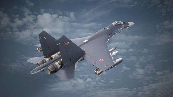 Le chasseur russe Su-35S - Sputnik Afrique