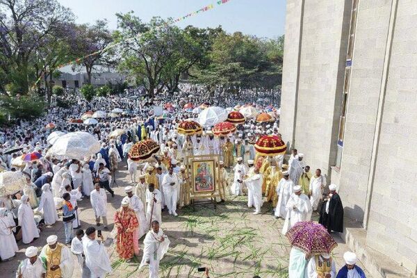 Ethiopia Celebrates St - Sputnik Africa