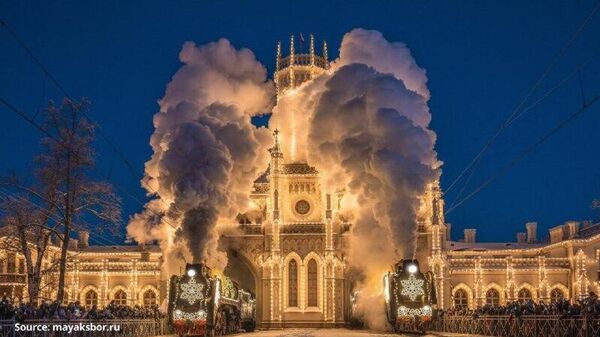 Russian Father Frost's Magical Train Continues Its Tour Across the Country - Sputnik Africa