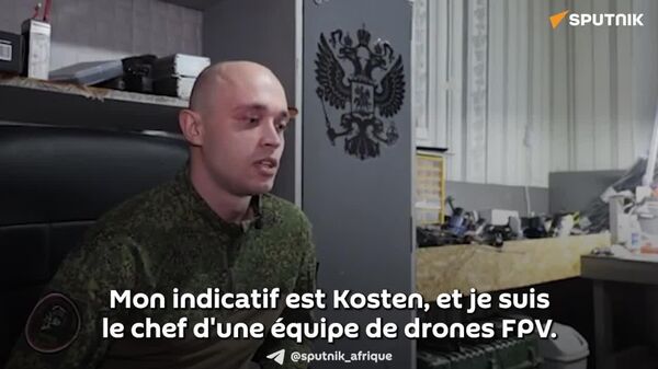 Des drones russes frappent une concentration d'équipements militaires ukrainiens - Sputnik Afrique