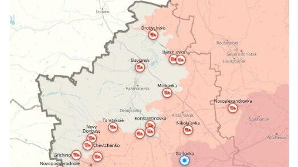 Situation dans la zone de l'opération militaire spéciale russe au 30 décembre - Sputnik Afrique