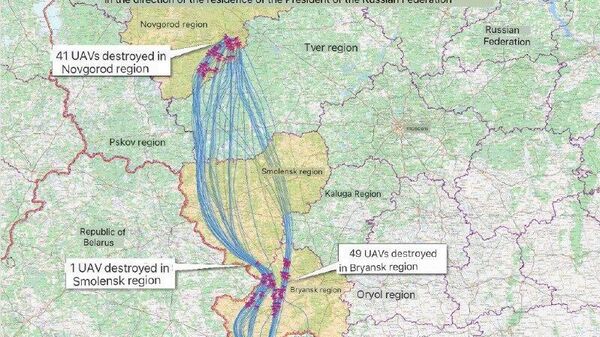 Les drones ukrainiens ayant ciblé la résidence de Poutine ont décollé des régions de Soumy et de Tchernigov - Sputnik Afrique