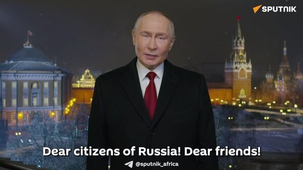 President Putin Delivers New Year's Address to Russia - Sputnik Africa