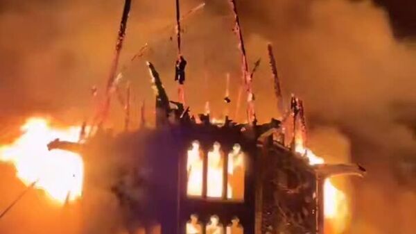 ▶ Un violent incendie ravage l'un des plus célèbres bâtiments d'Amsterdam dans la nuit du Nouvel An - Sputnik Afrique