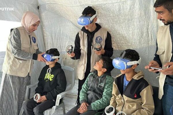 Gaza's Traumatized Children Find 'Virtual Escape' Through VR Therapy: Developers - Sputnik Africa