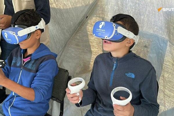 Gaza's Traumatized Children Find 'Virtual Escape' Through VR Therapy: Developers - Sputnik Africa