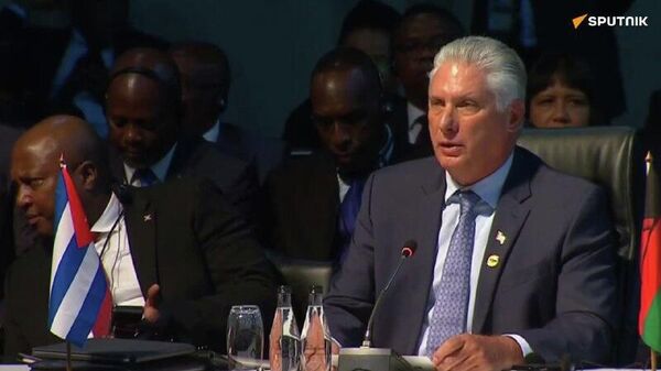 The US strikes against Venezuela constitute state terrorism against the Venezuelan people and all of Latin America, insists the Cuban president The US strikes against Venezuela constitute state terrorism against the Venezuelan people and all of Latin America, insists the Cuban president - Sputnik Africa