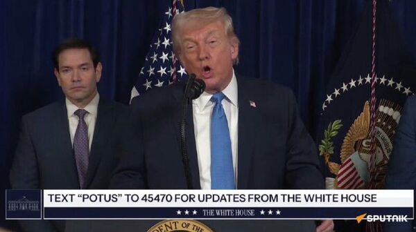 Trump addresses press after Venezuela strikes - Sputnik Africa