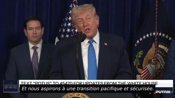 Nous resterons au Venezuela jusqu'à la transition du pouvoir - Trump - Sputnik Afrique